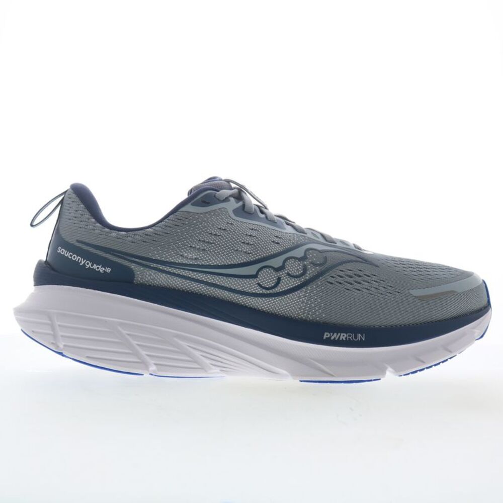 Saucony Mens Guide 18 Gray Shoes (NWT)